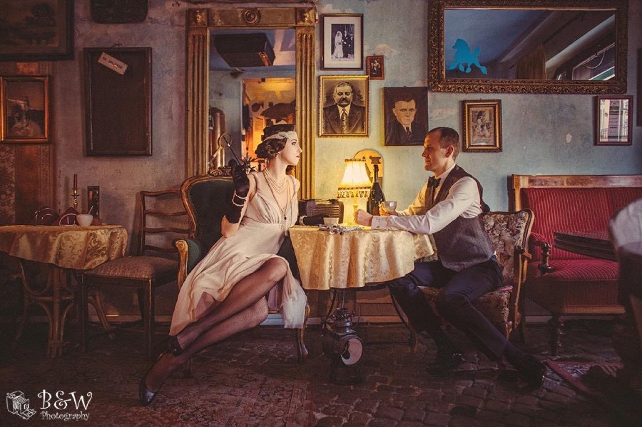 foto. Blekitny Pudel